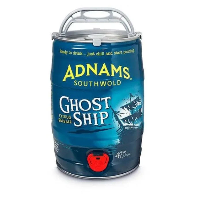Adnam's Ghost Ship 4.5% Pale Ale 5Litre Mini-Keg