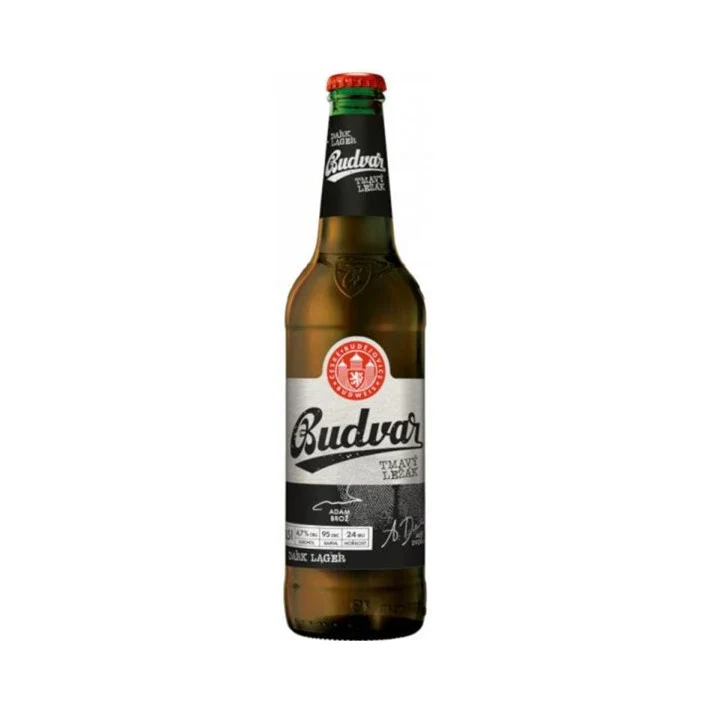 Budvar Tmavy Dark Premium Lager 20 x 500ml Bottles