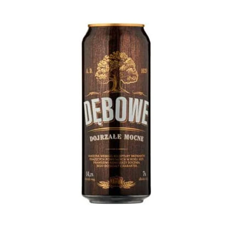 Debowe Mocne 7% Polish Lager 24 x 500ml