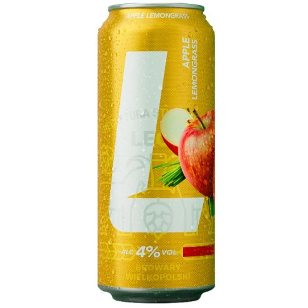 Lech Apple & Lemongrass Lager 24 x 500ml 4%