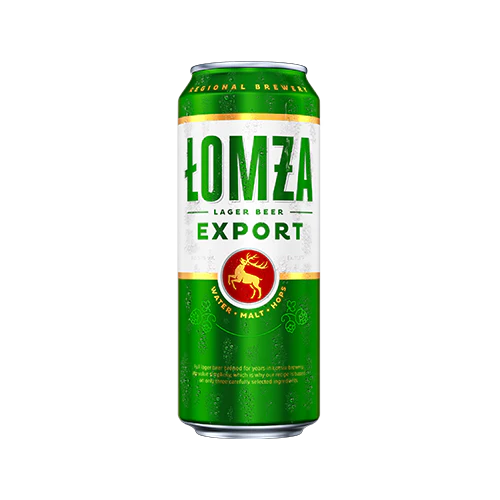Lomza Export Polish Beer 24x500ml cans 5.7%