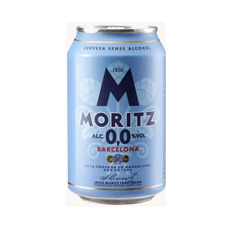 Moritz Barcelona 0.0% Alcohol Free Lager 12 x 330ml cans