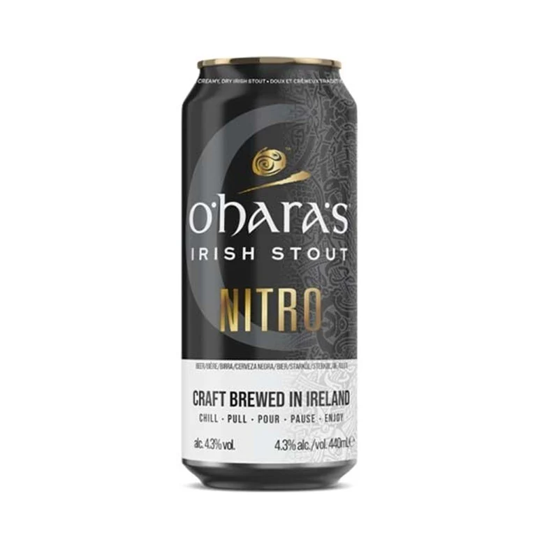 O'Hara's Nitro Irish Stout 12 x 440ml cans