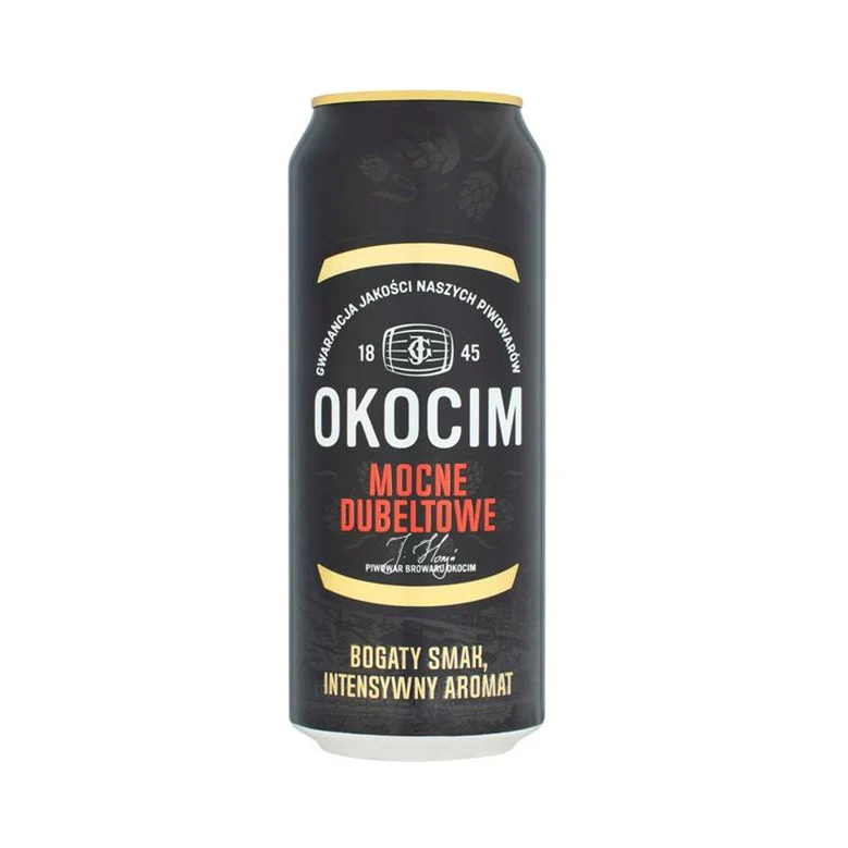 Okocim Mocne Beer 6.5% ABV 24 x 500ml cans