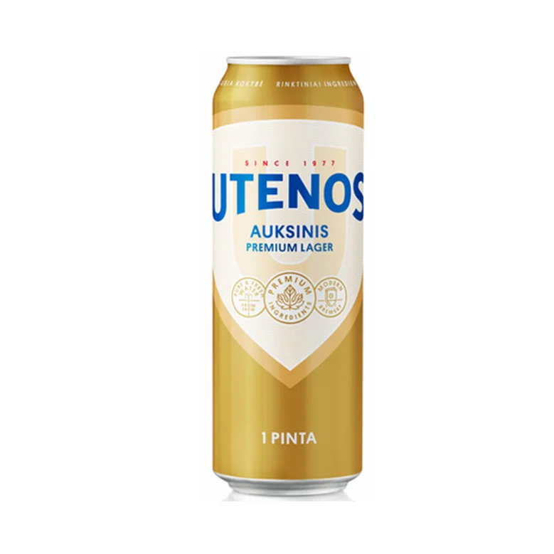 Utenos Auksinis Lager 24 x 568ml