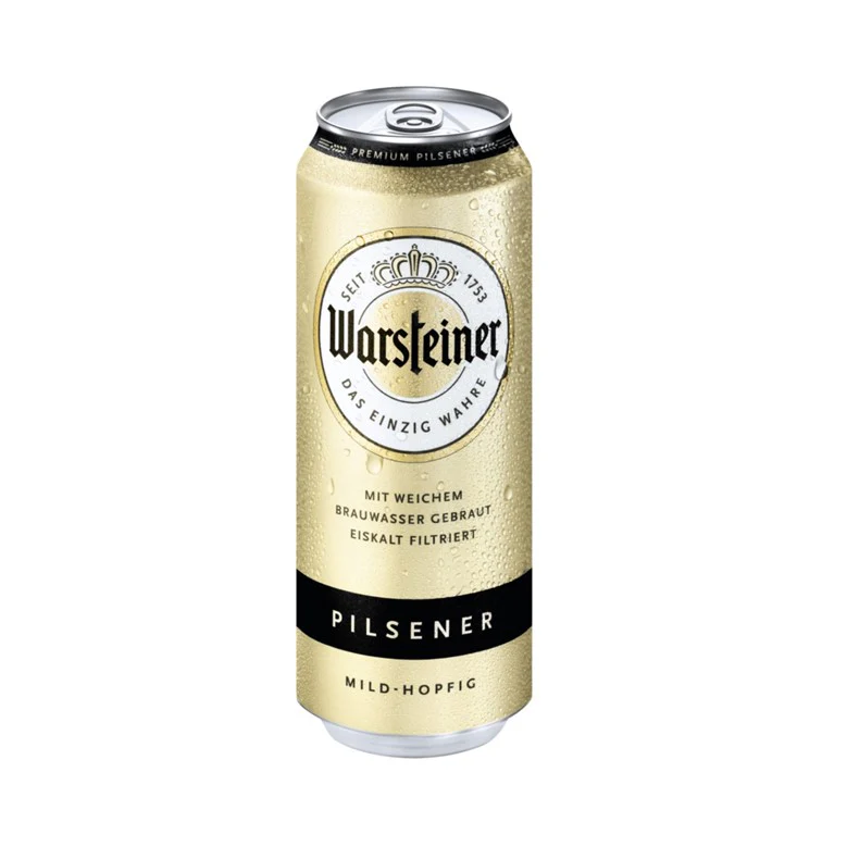 Warsteiner Pils 4.8% 24 x 50cl cans